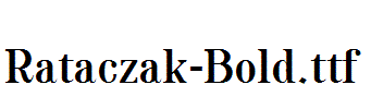 Rataczak-Bold.ttf