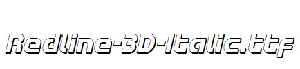 Redline-3D-Italic.ttf