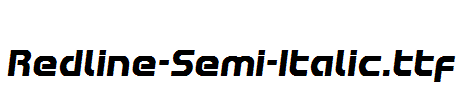 Redline-Semi-Italic.ttf
