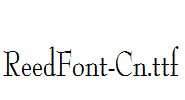 ReedFont-Cn.ttf