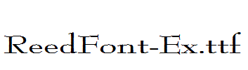 ReedFont-Ex.ttf