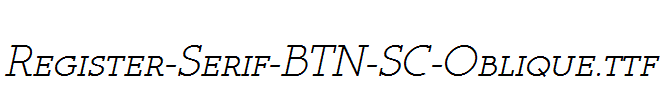 Register-Serif-BTN-SC-Oblique.ttf