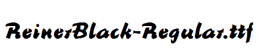 ReinerBlack-Regular.ttf