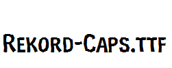 Rekord-Caps.ttf