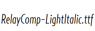 RelayComp-LightItalic.ttf