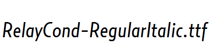 RelayCond-RegularItalic.ttf