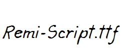 Remi-Script.ttf