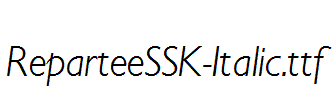 ReparteeSSK-Italic.ttf