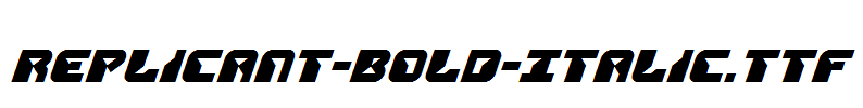 Replicant-Bold-Italic.ttf