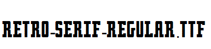 Retro-serif-Regular.ttf