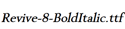Revive-8-BoldItalic.ttf