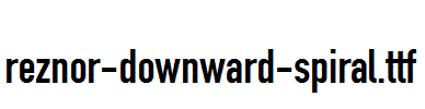 Reznor-Downward-Spiral.ttf