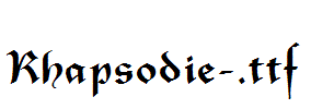 Rhapsodie-.ttf