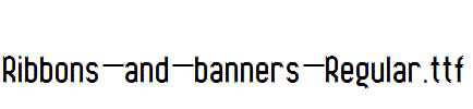 Ribbons-and-banners-Regular.ttf