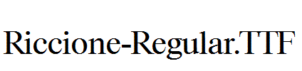 Riccione-Regular.ttf