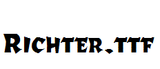 Richter.ttf