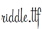 Riddle.ttf