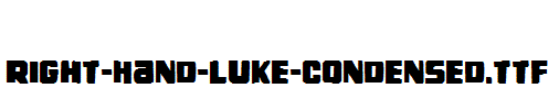 Right-Hand-Luke-Condensed.ttf