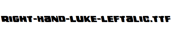 Right-Hand-Luke-Leftalic.ttf