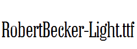 RobertBecker-Light.ttf