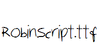 RobinScript.ttf