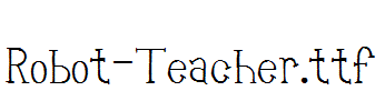 Robot-Teacher.ttf