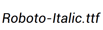Roboto-Italic.ttf