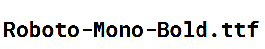 Roboto-Mono-Bold.ttf