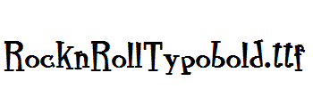 RocknRollTypobold.ttf