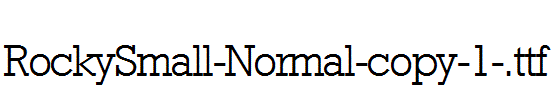 RockySmall-Normal-copy-1-.ttf