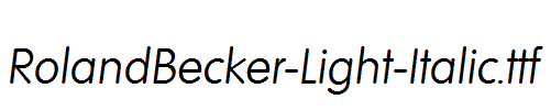 RolandBecker-Light-Italic.ttf