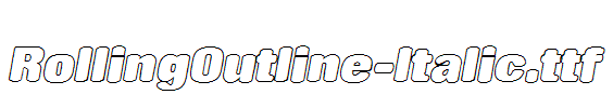 RollingOutline-Italic.ttf