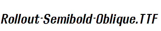 Rollout-Semibold-Oblique.ttf