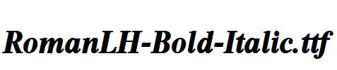 RomanLH-Bold-Italic.ttf
