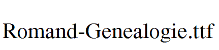 Romand-Genealogie.ttf