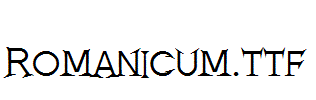 Romanicum.ttf