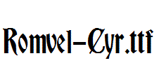 Romvel-Cyr.ttf