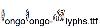 RongoRongo-Glyphs.ttf
