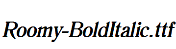 Roomy-BoldItalic.ttf
