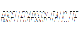RoselleCapsSSK-Italic.ttf