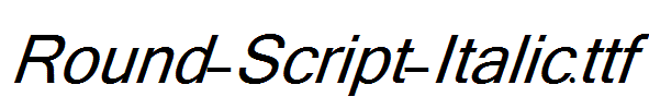 Round-Script-Italic.ttf