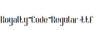 Royalty-Code-Regular.ttf
