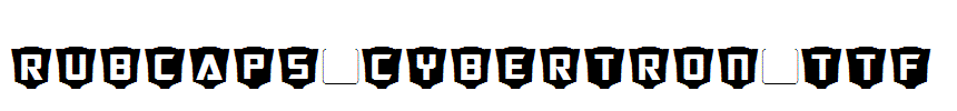 RubCaps-Cybertron.ttf