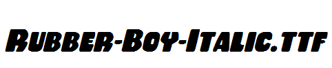 Rubber-Boy-Italic.ttf