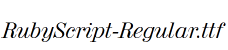 RubyScript-Regular.ttf