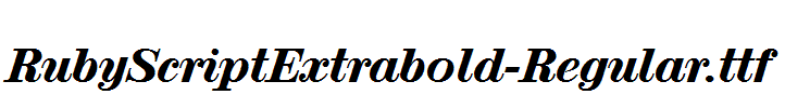 RubyScriptExtrabold-Regular.ttf