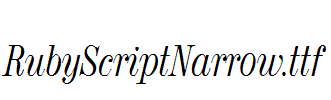 RubyScriptNarrow.ttf