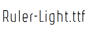 Ruler-Light.ttf