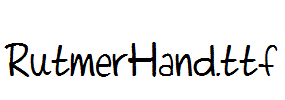 RutmerHand.ttf