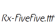 Rx-FiveFive.ttf